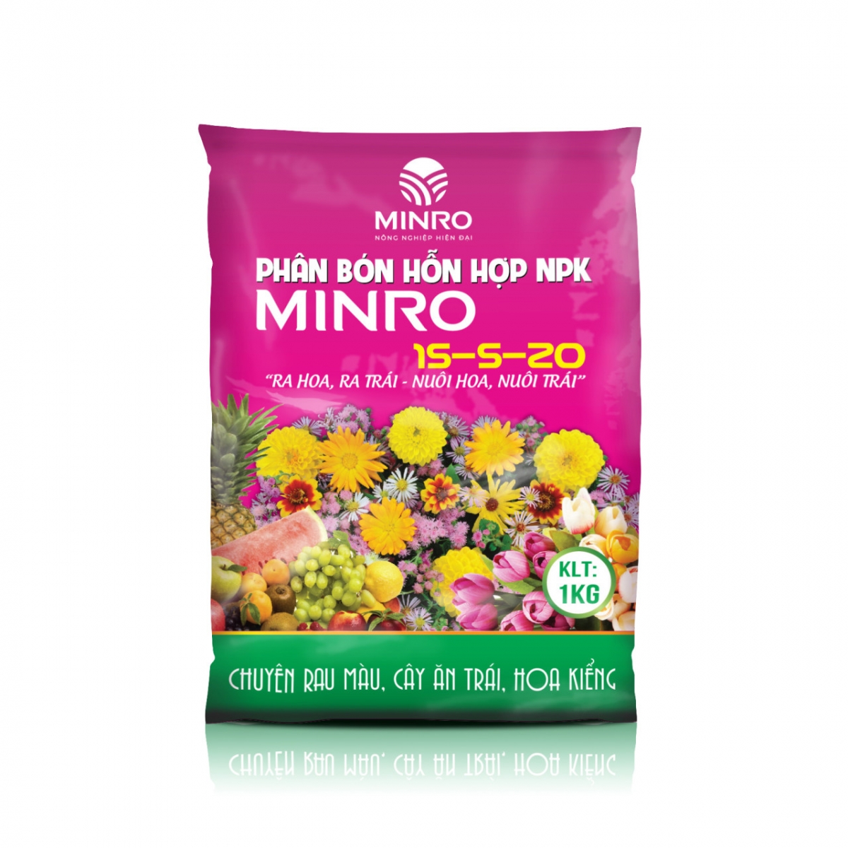 NPK Minro 15-5-20 (1kg)