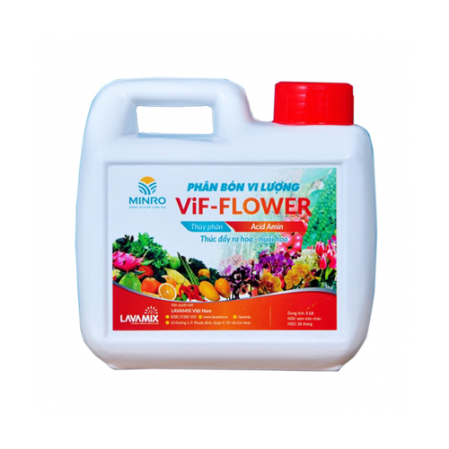 Acid Amin Minro (Vif-Flower) - 1 lít (Thúc đẩy ra hoa, nuôi hoa -  Ra trái, nuôi trái)