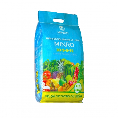 NPK 30 - 9 - 9+TE (Phát triển thân, lá, cành, bộ rễ) (10 Kg)