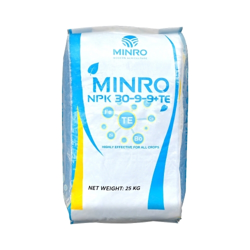 NPK 30 - 9 - 9+TE (Phát triển thân, lá, cành, bộ rễ) (25 Kg)