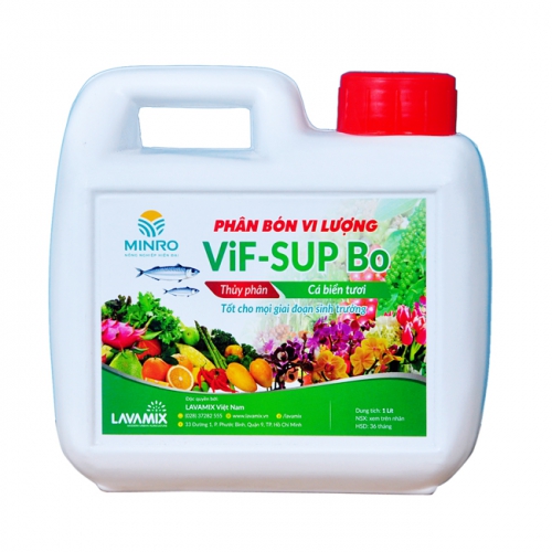 Phân Cá biển tươi (Phân bón vi lượng ViF-SUP Bo) (1 Lít)