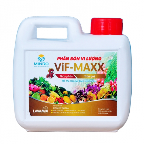 Phân Trùn quế (Phân bón vi lượng ViF 1 MAXX) (1 Lít)