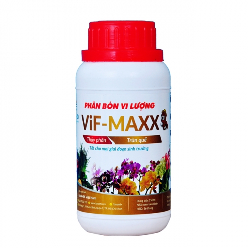 Phân Trùn quế (Phân bón vi lượng ViF 1 MAXX) (250ml)